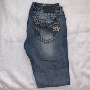 Miss Me Dark Blue Boot Cut Jeans